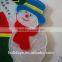 holiday outdoor decoration snow person santa claus light