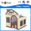 2016 Newest outdoor wooden playhouse durable wooden cubby house cheap wood toys for kids