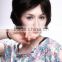 short wigs non remy hair, old ladies short fake curly hair wigs