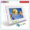 10.1 inch acrylic digital photo frame with clock and alarm clock
