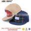 checked snapback cap/custom design snapback cap