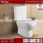 Ethiopia two piece toilet price, washdown ceramic white toilet, ACQUA logo toilet manufacturer