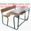 (Furniture)Plywood laminated chair , molded wood veneer chair, vanishing chair of school furniture