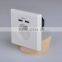 highest quality spanish type EU 2.1A usb wall socket