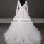 RSW807 V Neckline Detachable Skirt Wedding Dresses Removable Skirt Tulle Overskirt