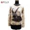 Erdos printed cashmere wool pullover sweater design for women