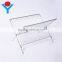 Folding stainless steel dish drainer rack HT153