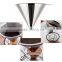 Premium Pour Over Coffee Dripper Professional Grade 304 Stainless Steel Drip Coffee Filter