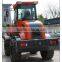 Cheap price new model 53kw mini wheel loader with front end and backhoe