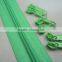 -Zipper #5 with Pulls, Green Zipper by the Yard, Zipper # 5, Zipper by the Yard