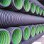 DWC doubl wall corrugated HDPE drainage pipe