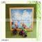 square shape collage picture leg wood photo frame