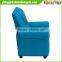Contemporary Light Blue Kids Recliner with Cup Holder and Headrest