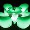 Modern Glass Wood Led Lighted Bar Counter tables/Night Club /Outdoor Moma LED Medium Bar Table