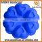 Flower shape silicone cake molds sunflower mold and other shapes