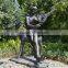 bronze foundry garden decoration bronze violin bronze sculpture