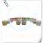 homeware decoration small colorful metal candle holders