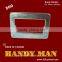 500-3 For 45mm Webbing Stamped Steel Quick Buckle