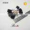 Decorative bow tie with pearls shoes accessories for women shoes