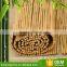 Rural style charming garden extendible bamboo fence in good quality