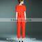 new model ladies red fashion office pants customized factory price