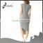 Irregular Dress With Light Heather Grey for Girls