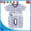 China Short Sleeve Stripe Cotton Funny Cute Design Pretty Wholesale Clothing Baby China