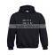plain black hoodie with pullover/cheap plain hoodies/ear hoodies for men plain