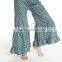 Wholesale 2015 New Bell-Bottom Trousers Cotton Remake Fall Girls Ruffle Sets