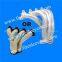 Exhaust heat turbo wrap