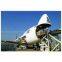 Stationary scissor hydraulic lift platform for  airports