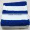 Hot sales blue white stripe wholesale beach towels hotel