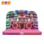 Pink Sweet Candy Inflatable Jumping Bouncer,Bouncer Inflatables for Kids