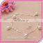 korean summer fashion cute heart-shaped star silver ladies and girls anklets