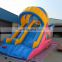 Professional inflatable bouncy castle with water slide tobogan inflable kids playground plastic slides made in China