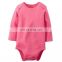 Wholesale blank organic cotton baby clothes import baby rompers china factory new born baby clothes