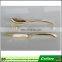 huahui factory supply for five-star hotel high grade flatware set gold color spoon knife fork unique spoon (HH-spoon-106)