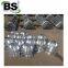Power driven helical screw piles for building