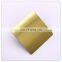 High Quality Luxurious Golden Color Coated Hairline 304 Decorative Stainless Steel Sheet