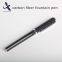 Luxurious High Quality Carbon Fiber Fountain Pen With Custom Logo for Gift