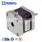 1.8 degree 4 wire 1.3A 1.7A 2 phase 40mm length 40N.cm Square nema 17 stepper motor shaft options Single double round D-cut