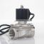 2 way 2S fountain water solenoid valve 1-1/2" 2 inch 220V AC Normally close 2W400-40 2W500-50 stainless large underwater valve