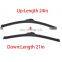 24"+21" Windshield Wiper Blades High Quality Beam Premium Hybrid silicone J-Hook