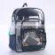 Multi-Pockets Heavy Duty Clear Backpack Transparent Daypack Durable PVC Bag For Security