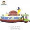 PVC Material Commercial Icy Castle style inflatable  kids jumping castle