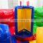 Funny Sport Games Colorful Inflatable Rodeo Rotate Obstacle Course With Machine for Commercial Events and Match,party