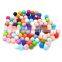 BPA Free Crochet Beads Teething Wooden Teether Baby Play Gym Pram Toys Stroller Hanging Toy