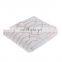 Luxury Soft Hot Gold Stamping Foil Printing Geometric Pattern Flannel Fleece Throw Blanket