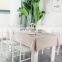 High Quality Simple Solid Color Cotton Linen Table Cloth For Dining Room Living Room Picnic Party