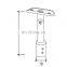 Wall mounted adjustable handrail railing balustrade top brackets stainless steel stair folding bracket